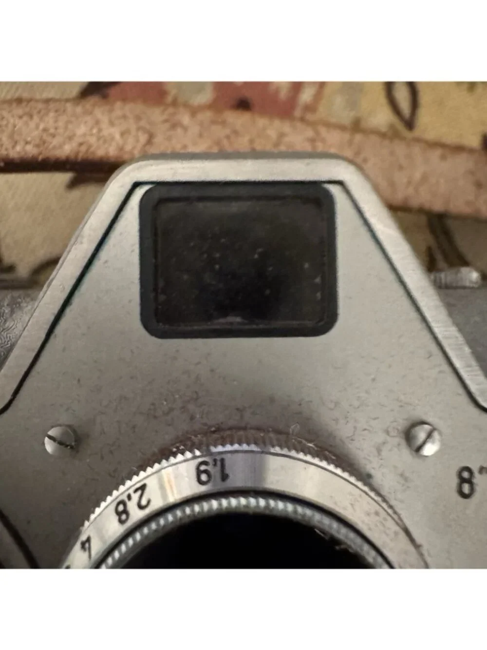 VTG Zeiss Ikon Movikon 8 8mm Film Movie Camera Movitar 10mm f/1.9 Germany 1952